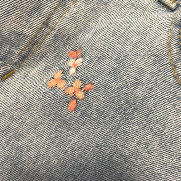 flower detailed cat & jack jeans - Picture 2 of 4